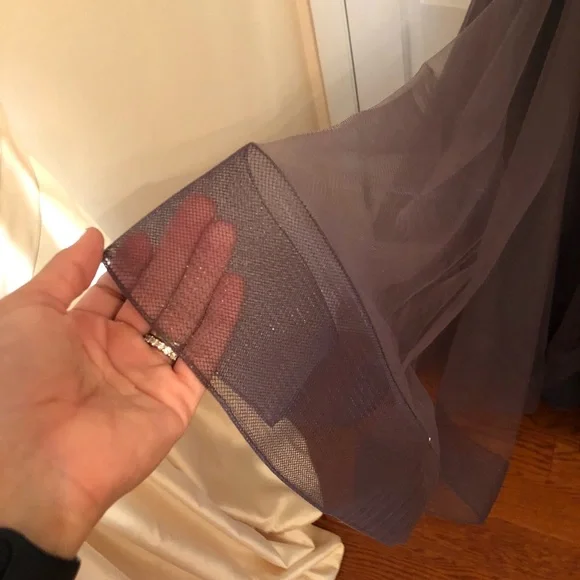 Jovani Black and Silver Embellished Prom Dress - Picture 4 of 9